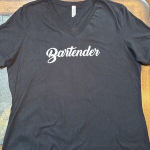 NWOT Bartender Shirt Funny Size L‎